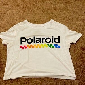 Polaroid Crop Top